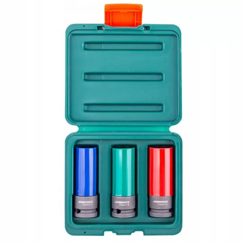 Bộ 3 Khẩu dài tháo bánh xe 1/2” (loại có nam châm)